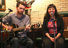Jay Buchanan & Chelsey Young performing